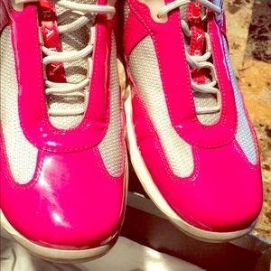 Prada shoes gently used.